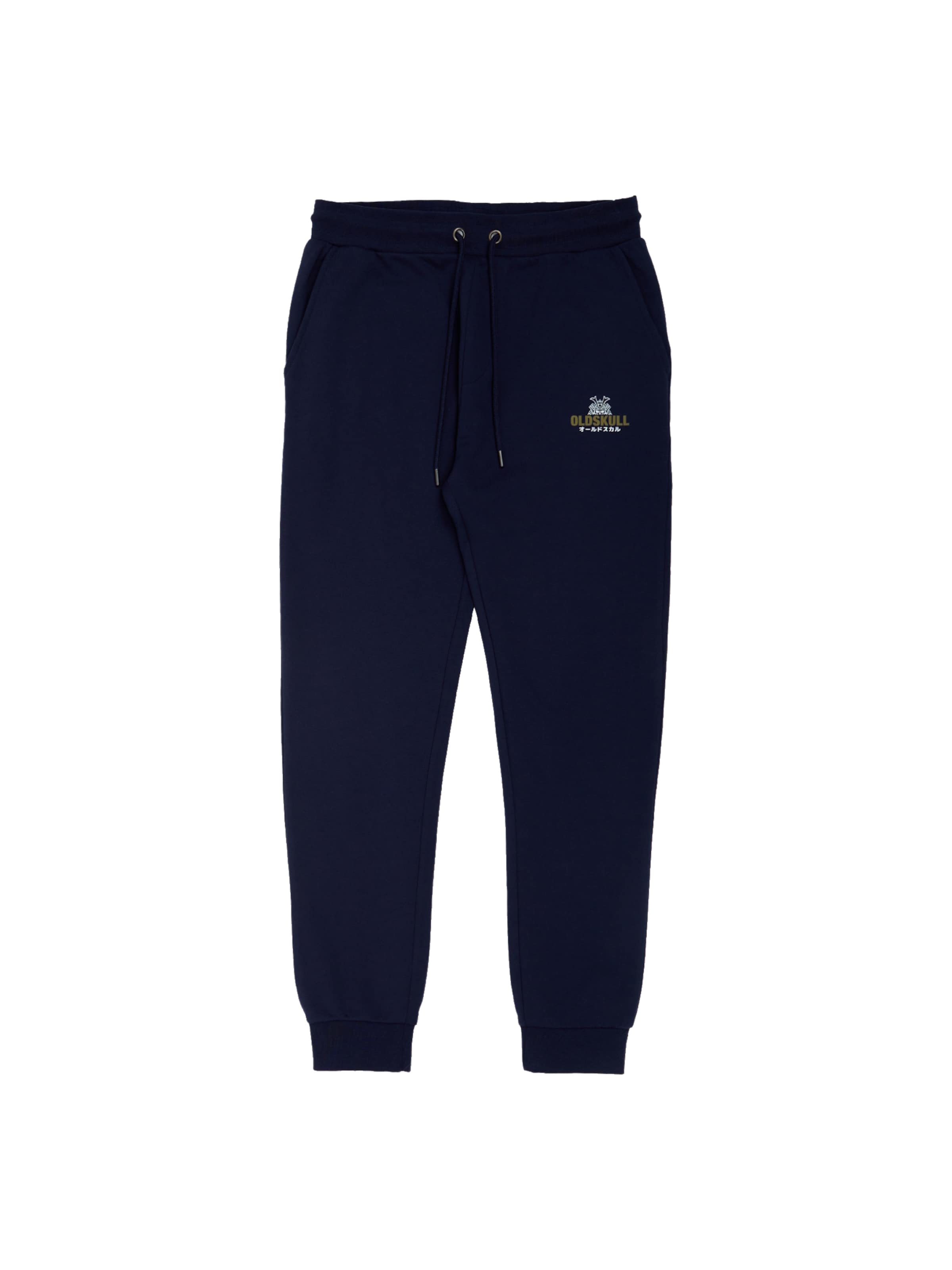 Oldskull Broek 'Samurai' in Blauw: voorkant