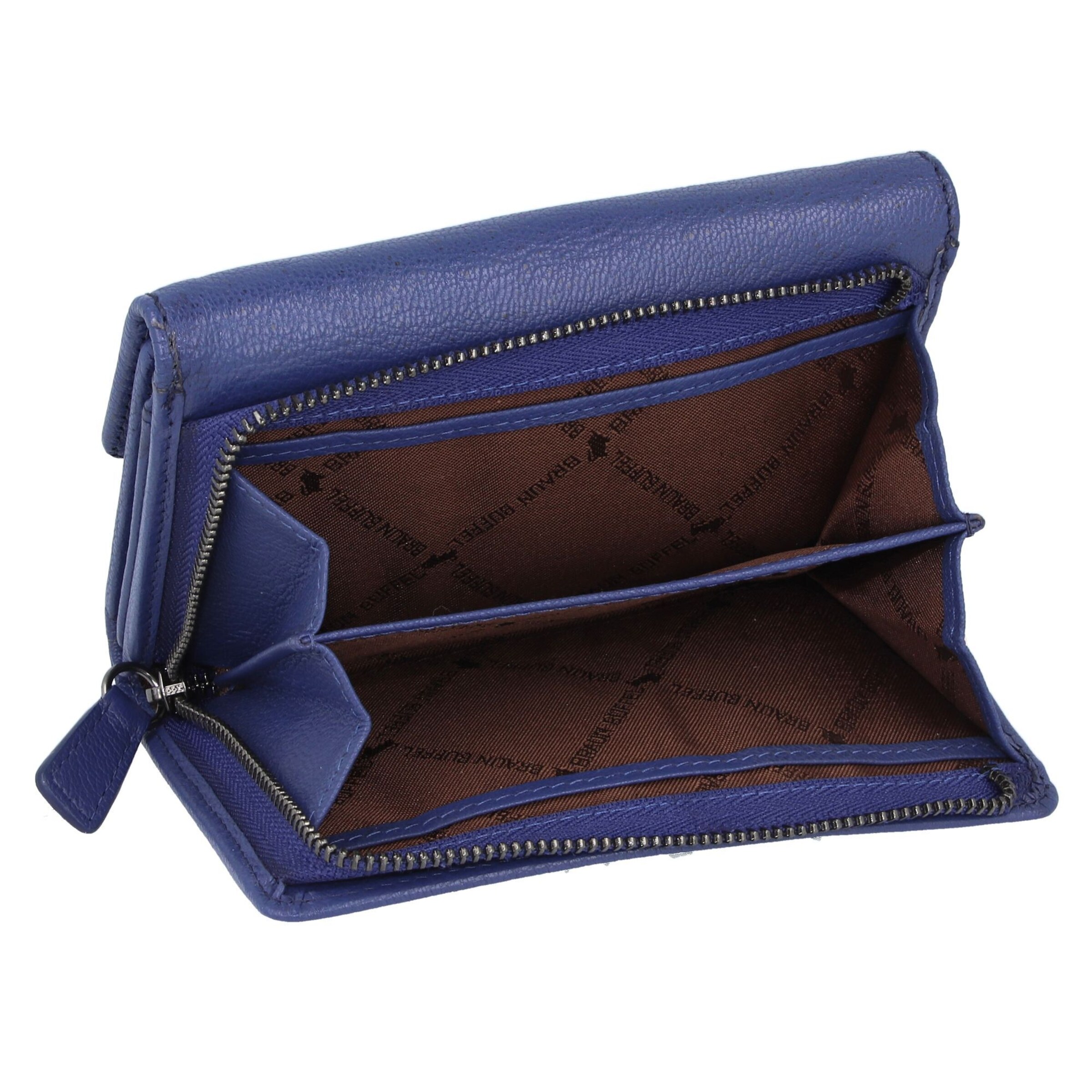 Braun Büffel Wallet 'Anna' in Blue