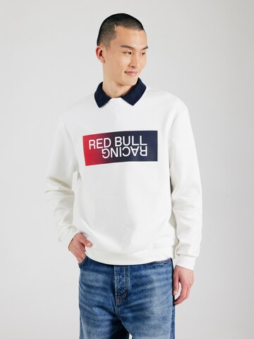 Red Bull Racing x Pepe Jeans Sweatshirt 'Red Bull Racing x Pepe Jeans' in Wit: voorkant