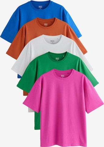 Next Shirt 'Essential' in Blue: front