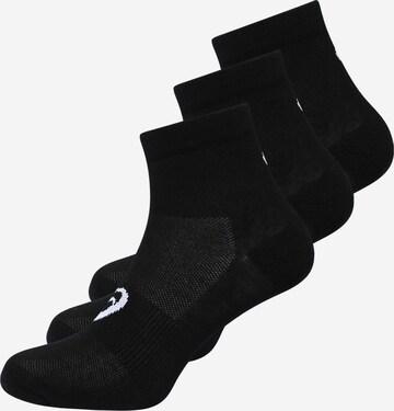 Chaussettes de sport ASICS en noir : devant