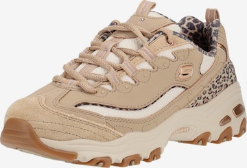 SKECHERS Platform trainers in Beige: front