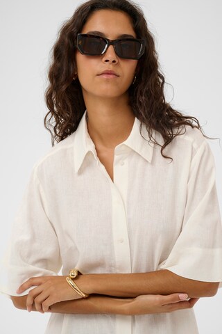 SOAKED IN LUXURY Blousejurk 'SLAria' in Wit
