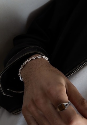 Commen Lines Bracelet 'Marina' in Silver: front