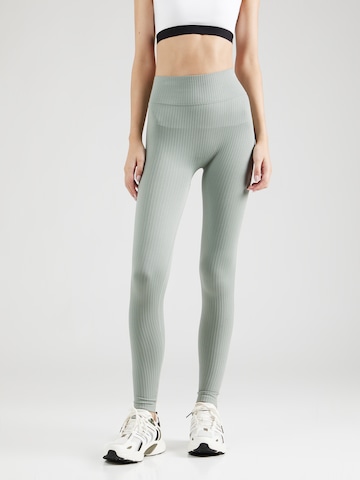 Hunkemöller Skinny Sportbyxa i grön: framsida