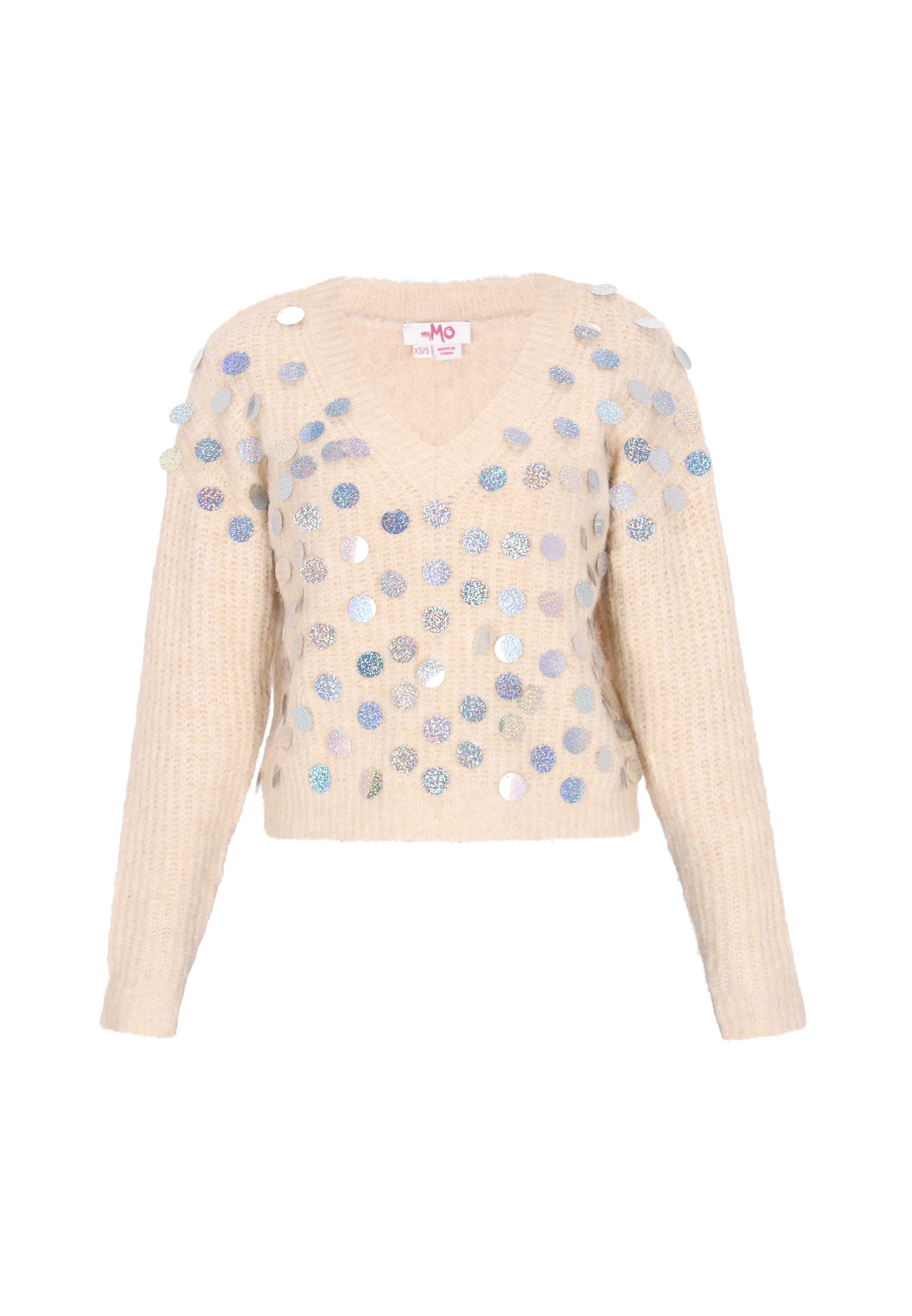 MYMO - Jersey en beige: frente