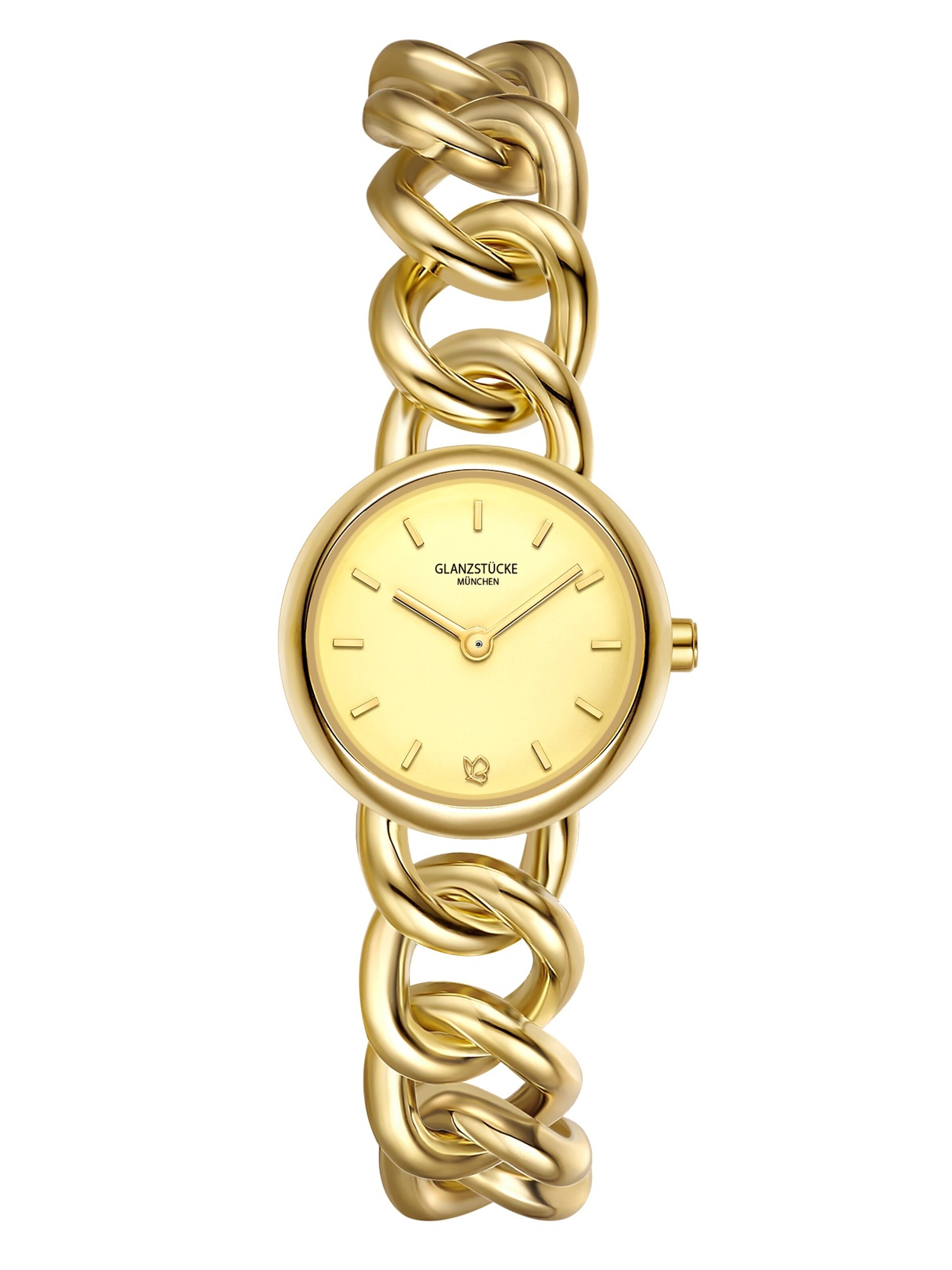 Glanzstücke München Analoog horloge in Goud: voorkant