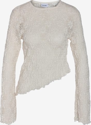 Noisy may Shirt 'NMRILEY' in White: front