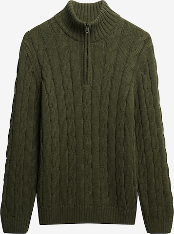 Superdry Sweater in Green: front
