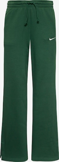 Nike Sportswear Hlače 'PHNX FLC' u tamno zelena / bijela, Pregled proizvoda