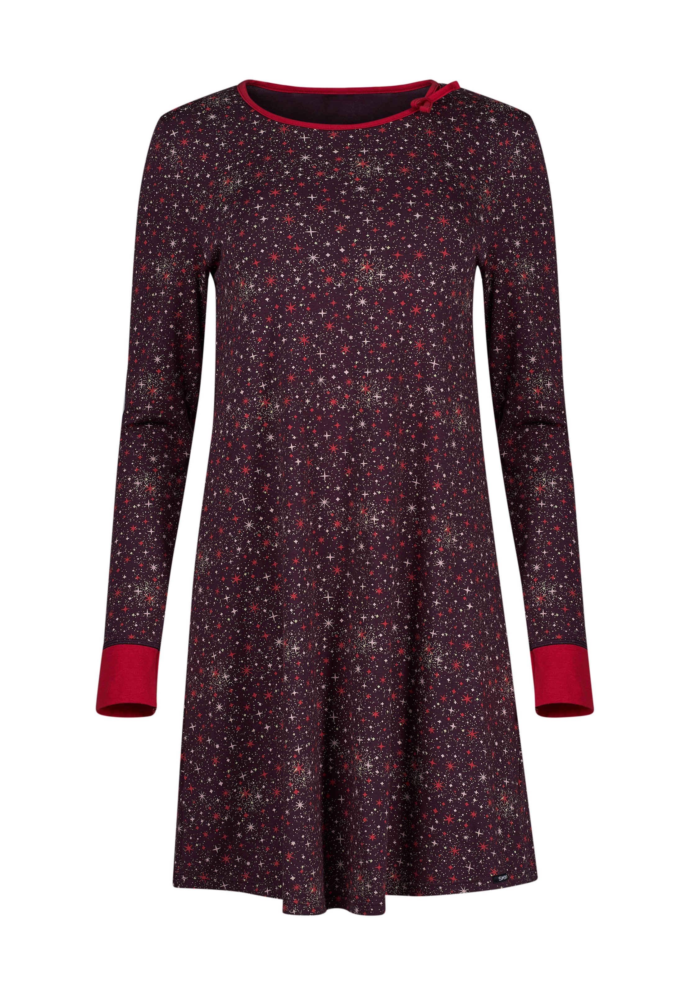 Skiny Nightgown in Purple: front