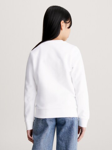 Sweat Calvin Klein Jeans en blanc