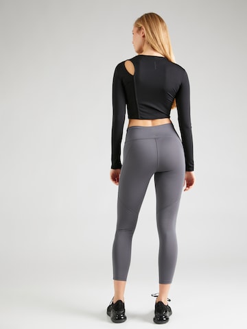 UNDER ARMOUR Skinny Sporthose 'Fly Fast 3.0' in Grau