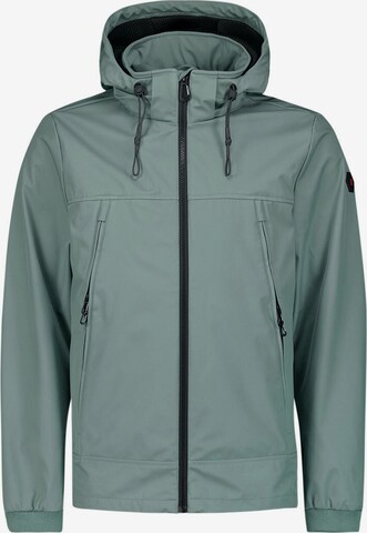 No Excess Performance Jacket in Green: front