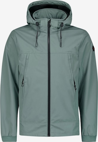 No Excess Between-Season Jacket in Green: front