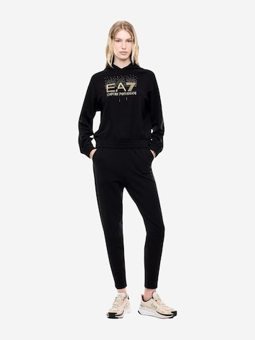 EA7 Emporio Armani regular Sportsbukser i sort: forside