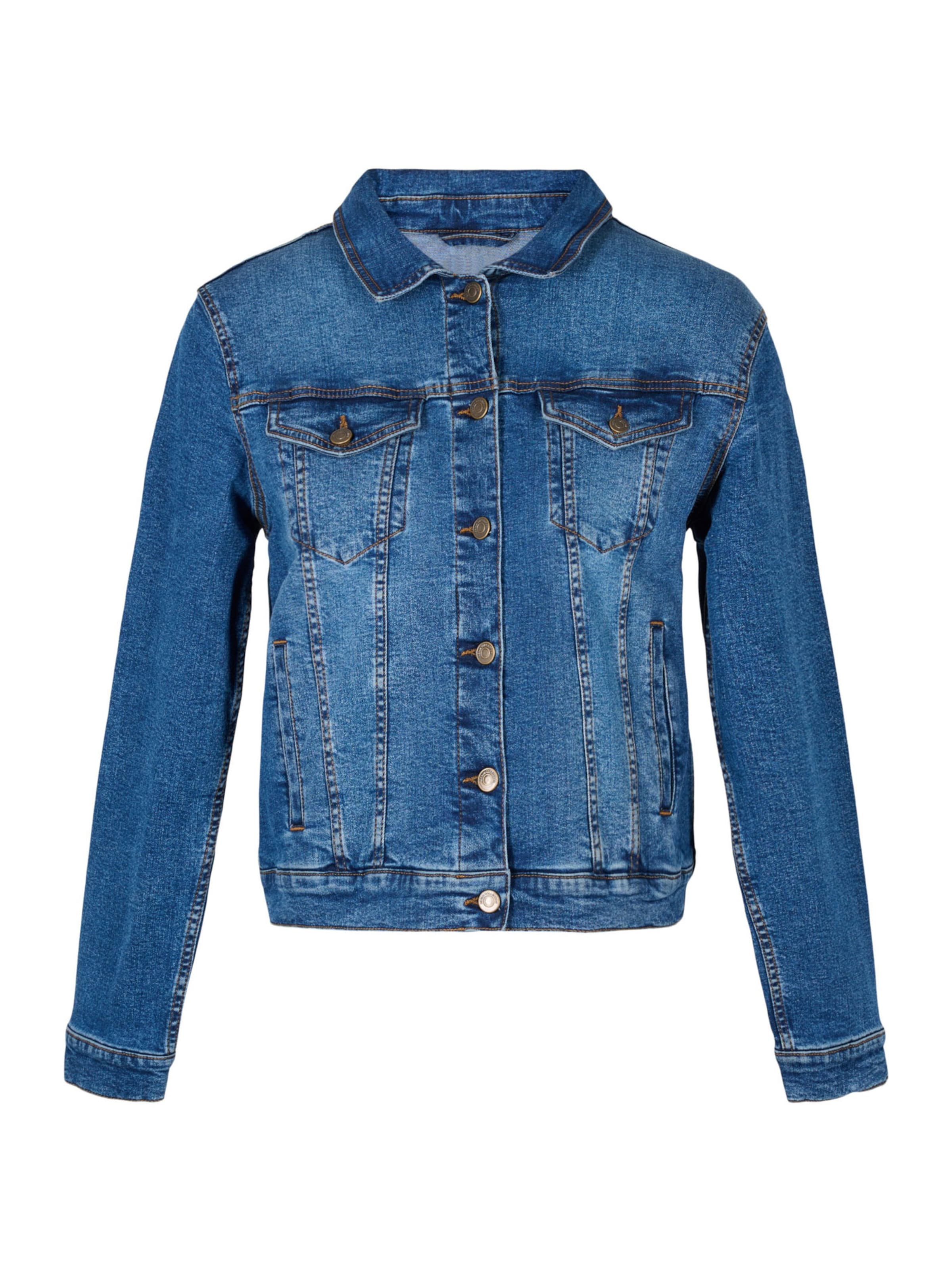 Geacă de primăvară-toamnă de la Zizzi pe albastru: față