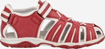 Kickers Sandalen in Rot