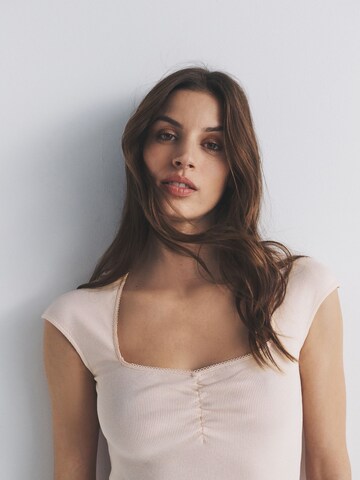 The Set T-shirt i brun