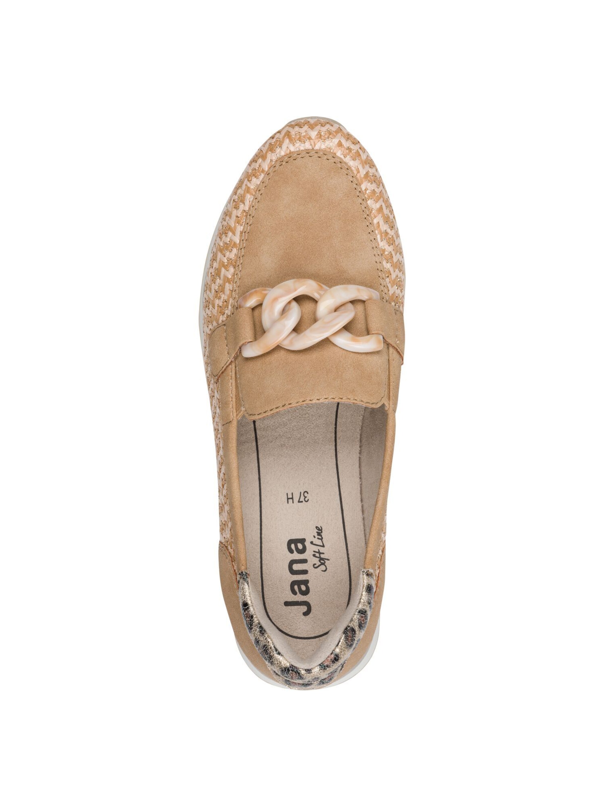 JANA Slipper in Braun