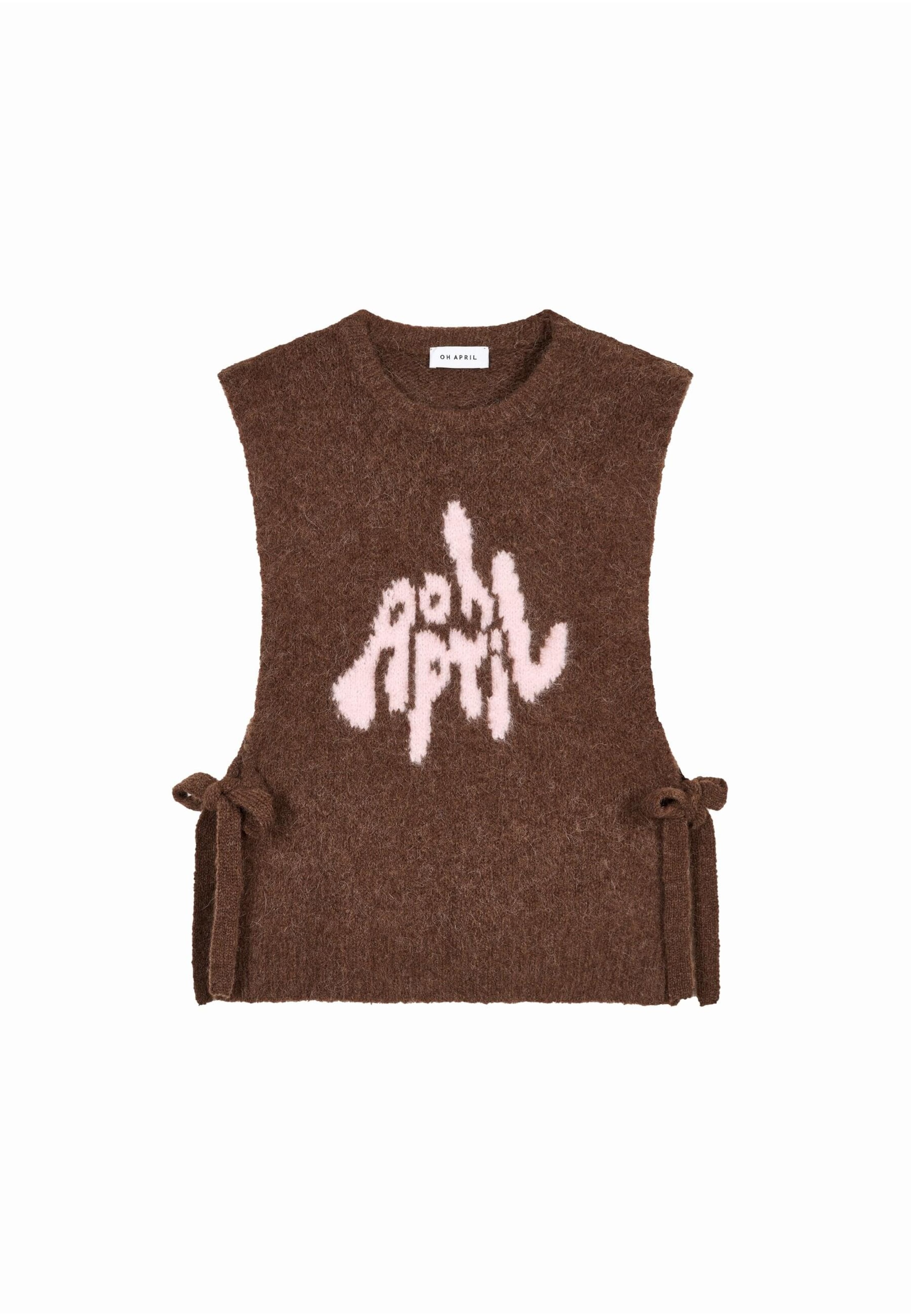Pull-over 'Moxie' OH APRIL en marron : devant