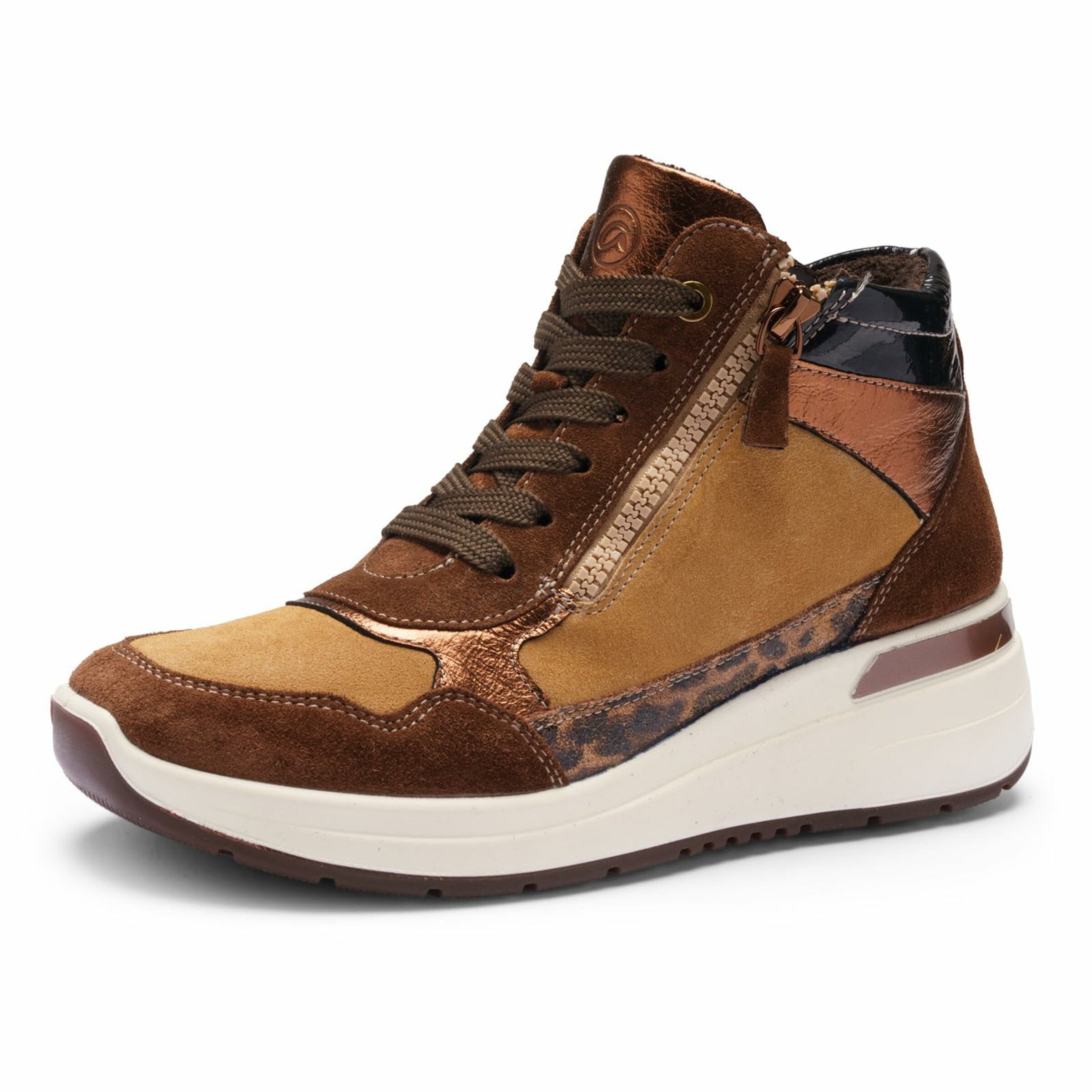 ARA Platform trainers in Brown: front
