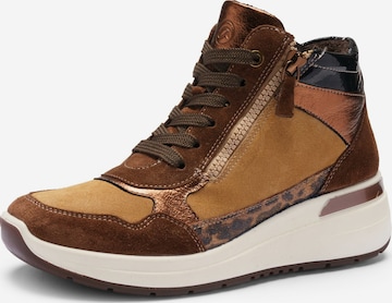 ARA Sneaker in Braun: Vorderseite