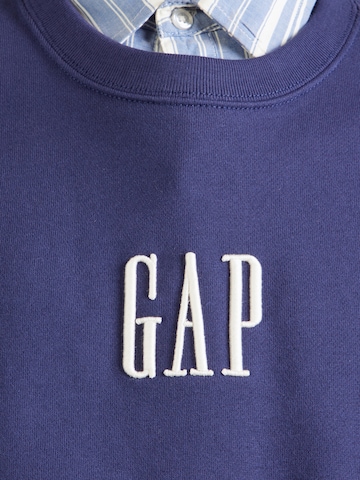 GAP Μπλούζα φούτερ σε μπλε