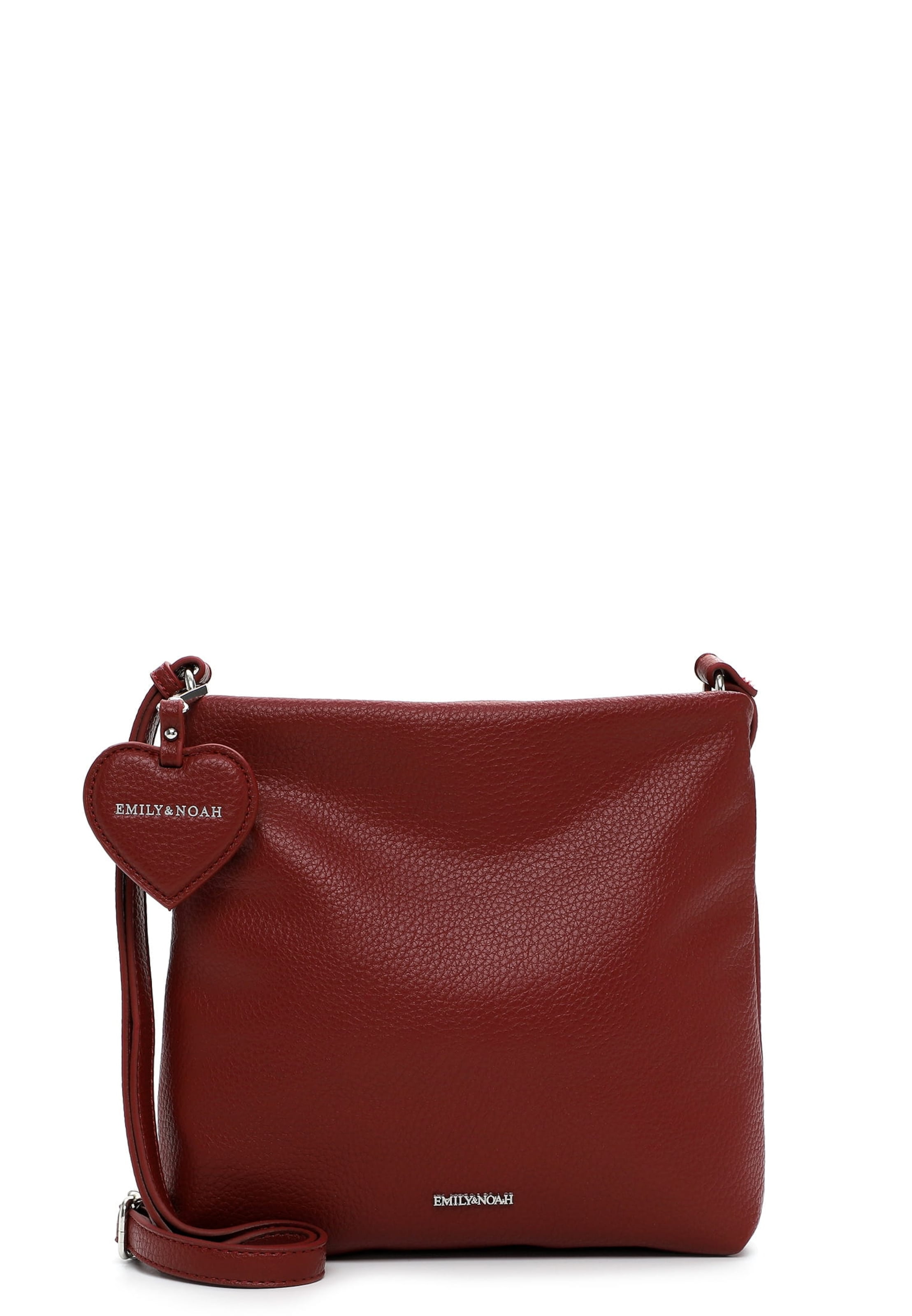 Emily & Noah Schoudertas 'Enie' in Rood: voorkant