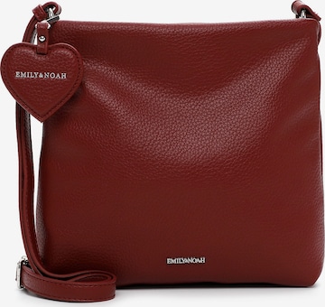 Emily & Noah Schoudertas 'Enie' in Rood: voorkant