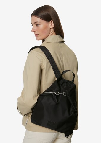 Marc O'Polo Backpack in Black: front