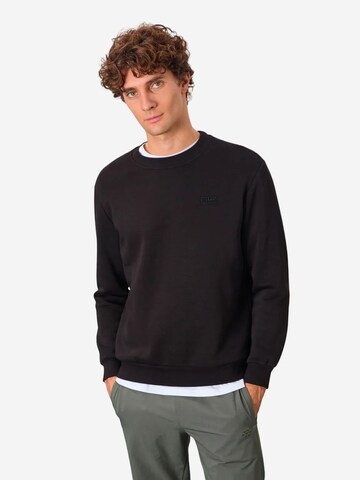 Tommy Life Sweatshirt in Zwart: voorkant