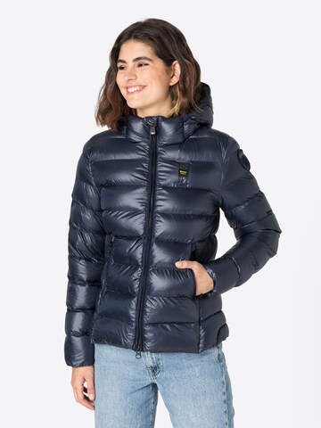 Blauer.USA Winterjas 'Sorona' in Blauw: voorkant