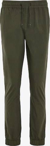 Effilé Pantalon cargo 'Presley' Threadbare en vert : devant