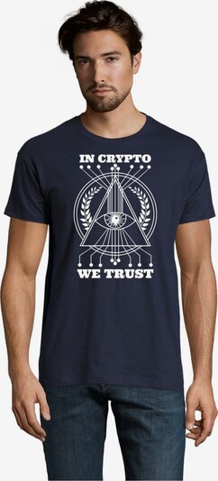 Blondie & Brownie Shirt 'KryptoTrust' in 5XL in Navy, Item view