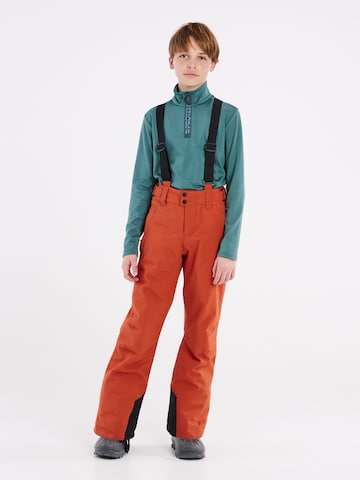 Regular Pantalon de sport 'BORK JR' PROTEST en rouge : devant