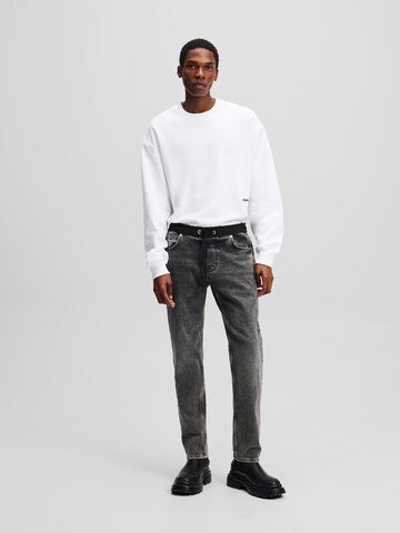 KARL LAGERFELD JEANS Tapered Jeans in Grey
