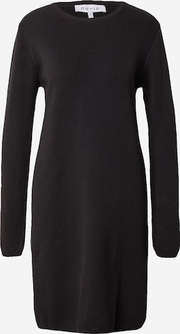 NU-IN Knit dress in Black: front