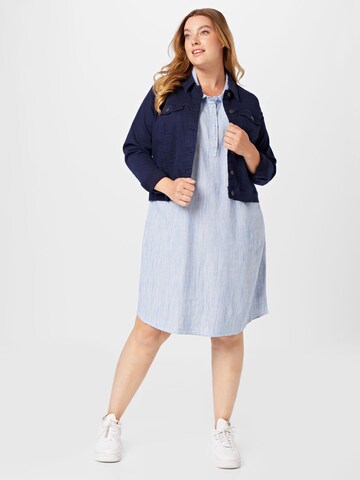 Vero Moda Curve Shirt Dress 'ALIYA' in Blue