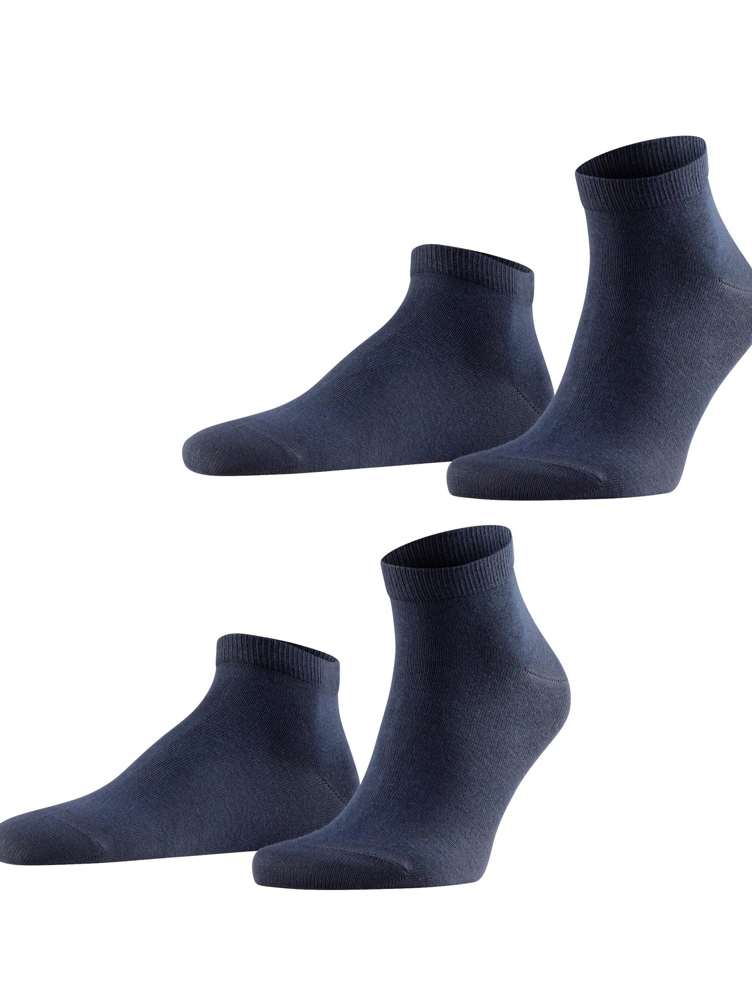FALKE Socks 'Happy 2-Pack' in Blue: front