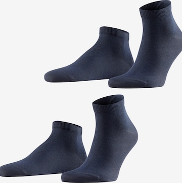FALKE Socks 'Happy 2-Pack' in Blue: front