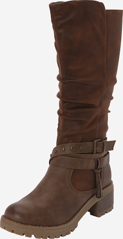 H.I.S Boot in Brown: front