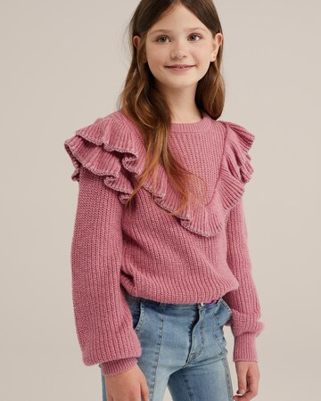 WE Fashion - Jersey en rosa: frente