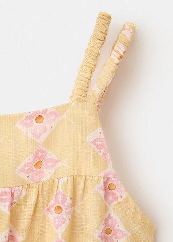 MANGO KIDS Overall 'Ceramic' in Gelb