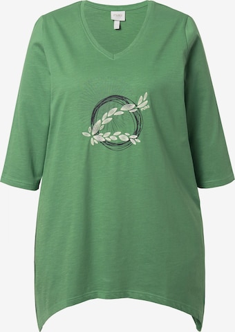 Ulla Popken Shirt in Green: front