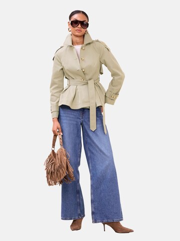 Manteau mi-saison Lipsy en vert : devant