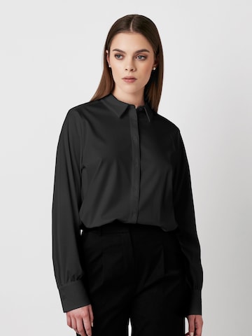 DESOTO Blouse 'Lizzy' in Black: front