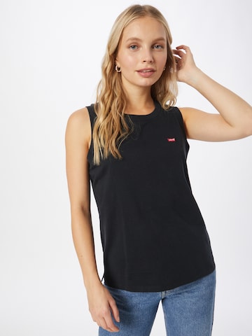 LEVI'S ® Top 'Dara Tank' in Schwarz: predná strana