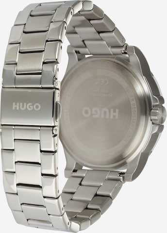 HUGO Red Analog watch in Silver