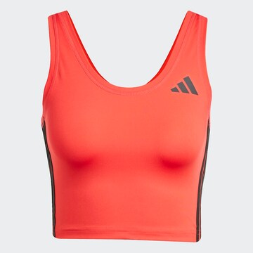 ADIDAS PERFORMANCE - Top deportivo en rojo: frente